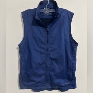 Men’s Vineyard Vines Blue Outerwear Vest size Medium